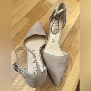 Sole Society Block Heel Pumps